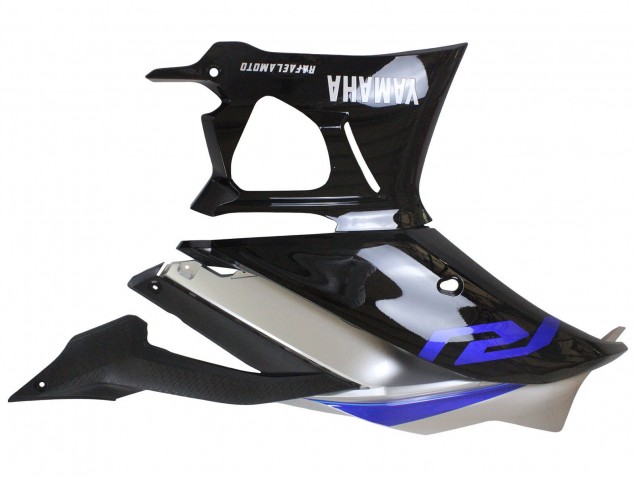 Carenados Moto Yamaha YZF R3/R25 2022-2024 - Plata Azul Negro Brillante