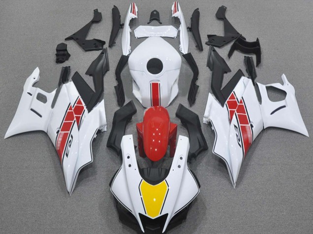 Carenados Moto Yamaha YZF R3/R25 2022-2024 - Blanco Rojo Amarillo Negro