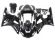 Carenados Moto Yamaha YZF 1000 R1 2000-2001 - Negro Brillante Blanco Monstruo Motul