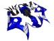 Carenado Moto Yamaha YZF 600 R6 2005 - Azul Blanco