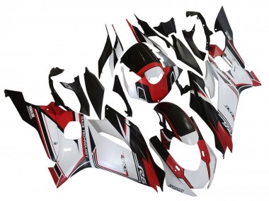 Carenados Moto Yamaha YZF 600 R6 2017-2023 - Blanco Rojo Negro Semakin Didepan