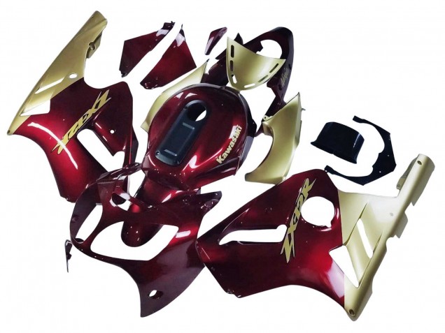 Carenados Moto Kawasaki ZX12R 2000-2001 - Rojo Oro