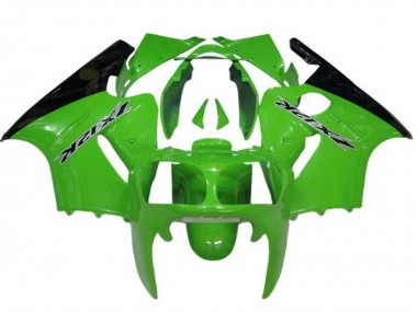 Carenados Moto Kawasaki ZX12R 2000-2001 - Verde Negro