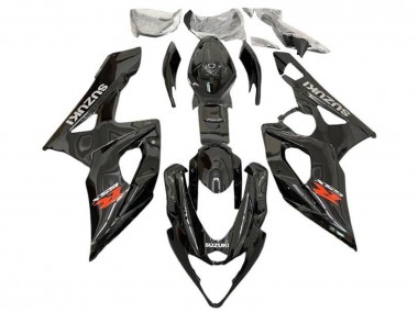 Carenados Moto Suzuki GSXR 1000 2005-2006 - Negro Brillante Rojo Gris