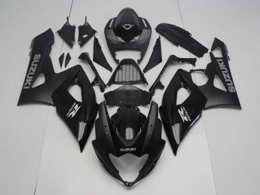 Carenado Moto Suzuki GSXR 1000 2005-2006 - Negro Brillante Negro Mate