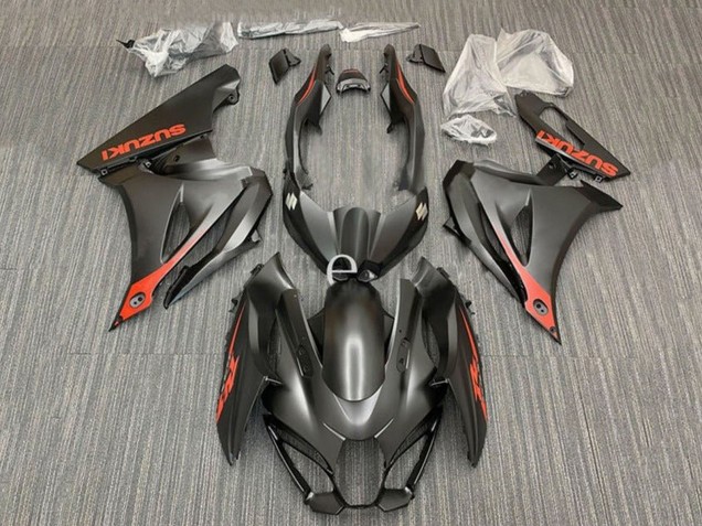 Carenados Moto Suzuki GSXR1000 2017-2024 - Negro Mate Rojo