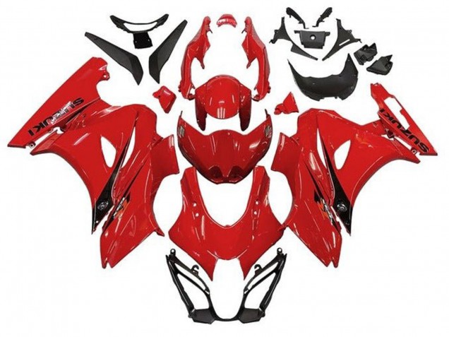 Carenados Moto Suzuki GSXR1000 2017-2024 - Rojo Negro