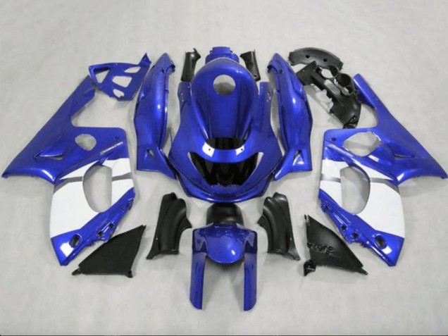 Carenados Moto Yamaha YZF600R Thundercat 1996-2007 - Azul Blanco Gris Negro