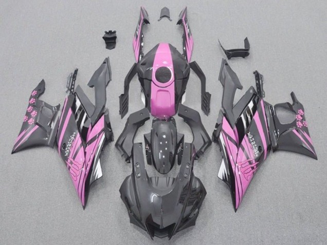Carenados Moto Yamaha YZF R3/R25 2019-2021 - Rosa Negro Monstruo