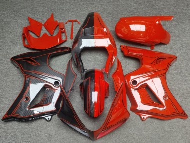 Carenados Moto Suzuki SV650 2003-2013 - Rojo Brillante FibraCarbono
