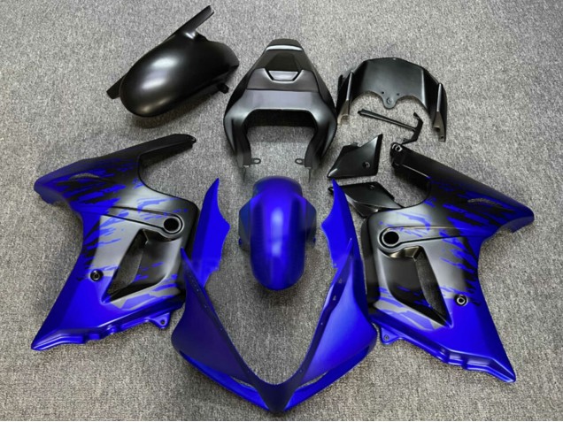 Carenados Moto Suzuki SV650 2003-2013 - Azul Negro Mate Chapoteo