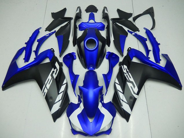Carenados Moto Yamaha YZF R3 2015-2018 - Azul Negro Mate