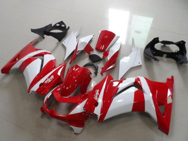 Carenados Moto Kawasaki ZX250R 2008-2012 - Blanco Rojo