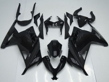 Carenados Moto Kawasaki ZX300R 2013-2018 - Negro Brillante