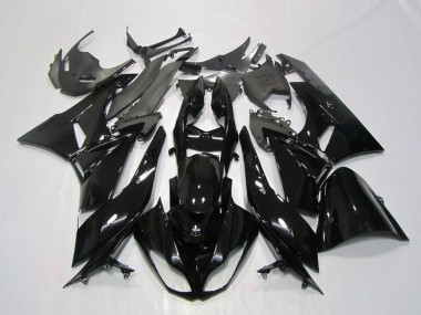 Carenado Moto Kawasaki ZX6R 2009-2012 - Negro Brillante