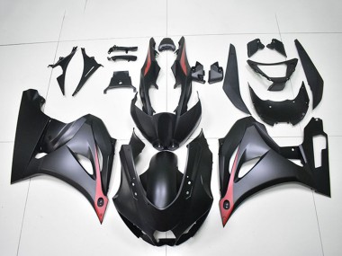 Carenados Moto Suzuki GSXR 1000 2017-2024 - Negro Mate Rojo