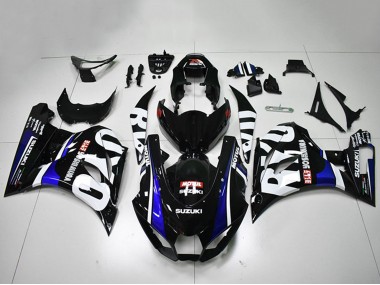 Carenados Moto Suzuki GSXR 1000 2017-2024 - Negro Blanco Azul Motul