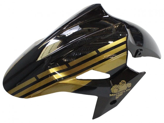 Carenados Moto Kawasaki EX400 2018-2024 - Oro Negro Brillante